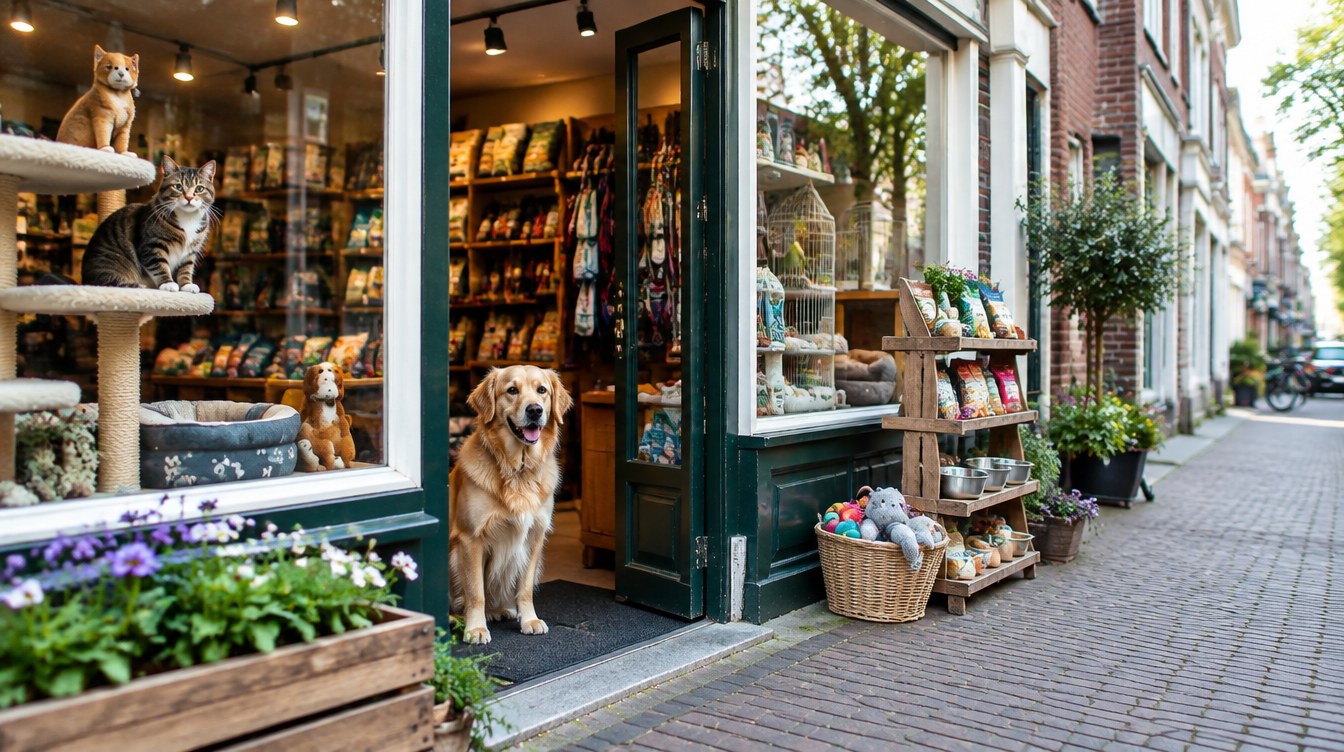 Dierenwinkel in de buurt: winkelgevel in de buurt